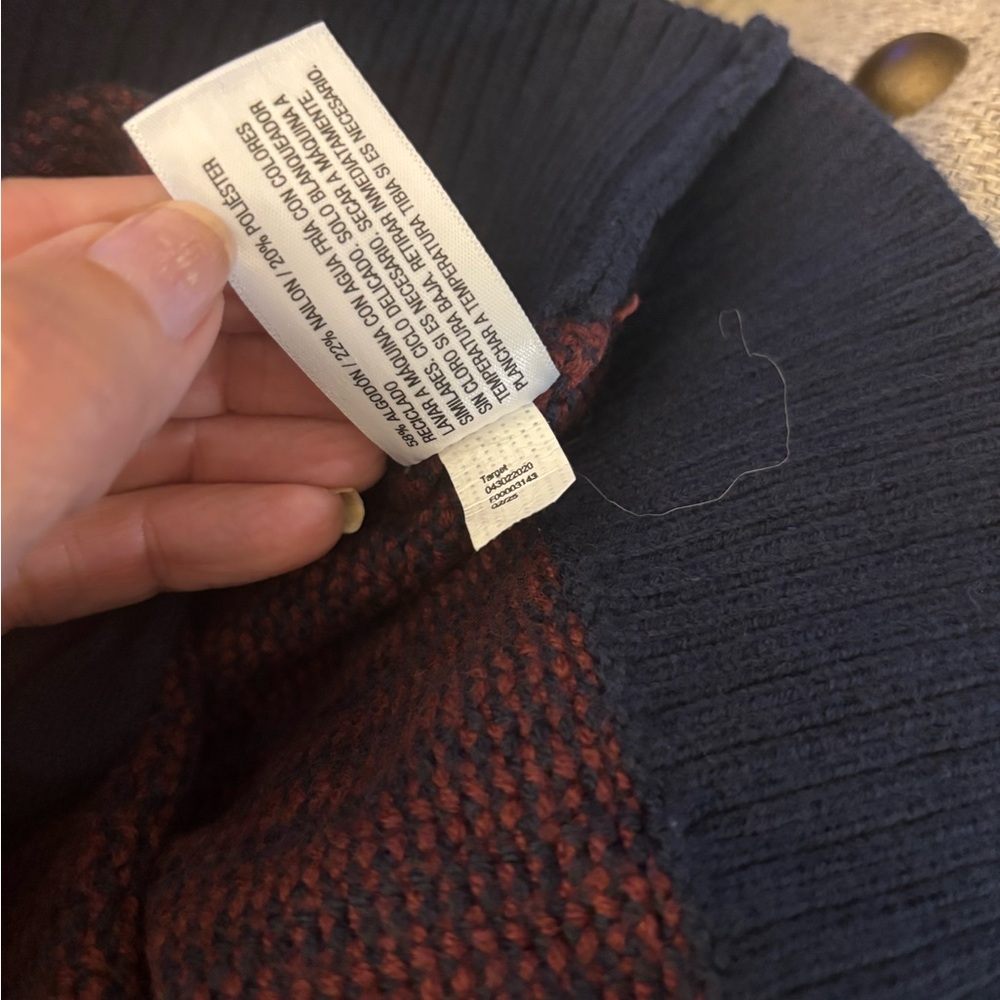 Men's Goodfellow & Co Burgundy Stripe Cardigan Sweater Multiple sizes S to XXL - Picture 11 of 11